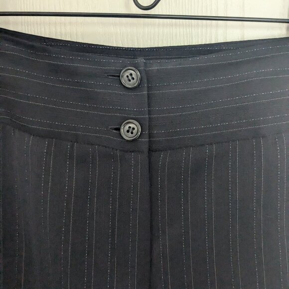 Jones New York Pinstripe Wool Pant - Picture 3 of 5